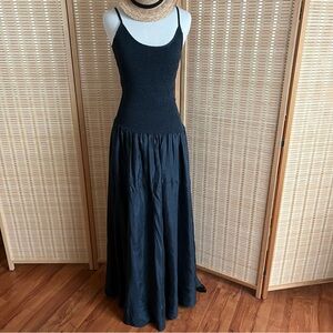 Cami international nyc silk smocked maxi dress 6